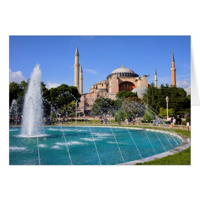 Hagia Sophia in Istanbul (Vorderseite (Horizontal))