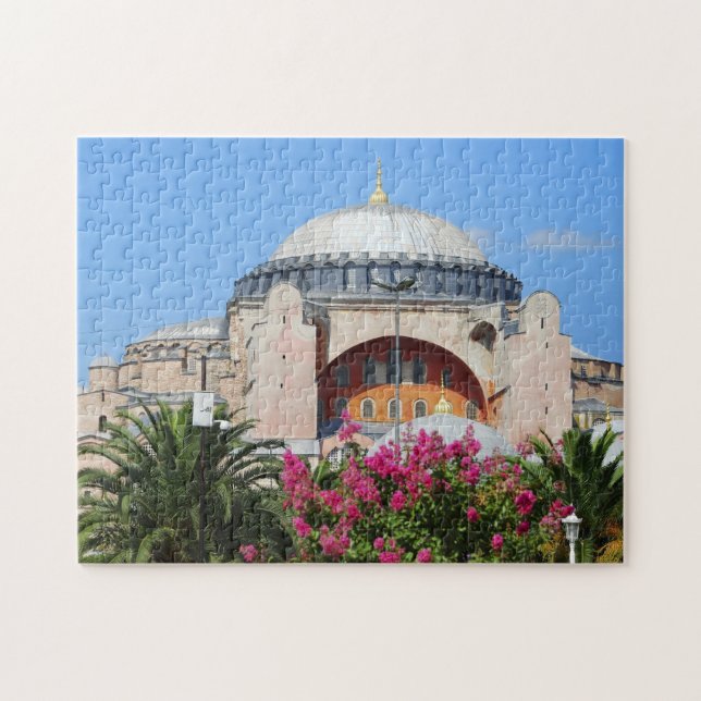 Hagia Sophia, Istanbul, Türkei Puzzle (Horizontal)