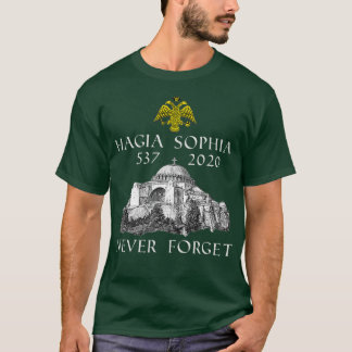 Hagia Sophia Kirche Museum Römisch Byzantinische S T-Shirt
