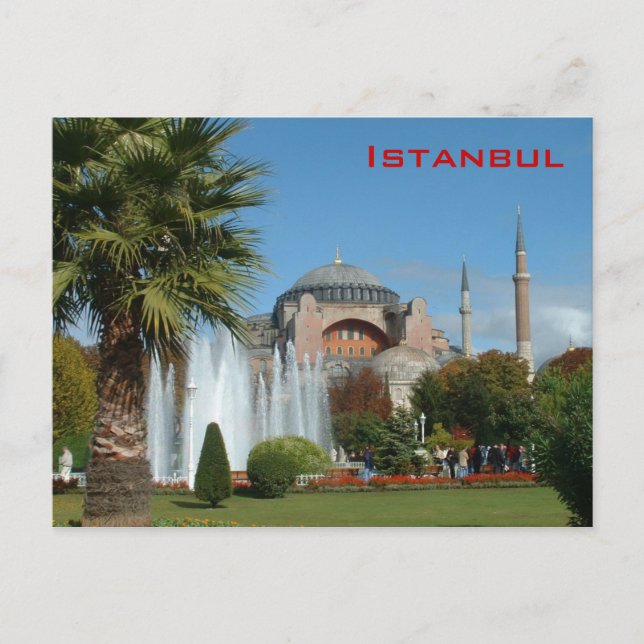 Hagia Sophia Postkarte (Vorderseite)