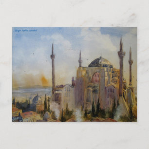 Hagia Sophia Postkarte