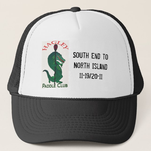 Hagley Paddelverein Truckerkappe (Vorderseite)