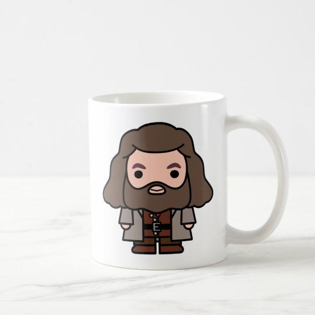 Hagrid Cartoon Character Art Kaffeetasse (Rechts)