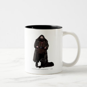 Hagrid und Hund Zweifarbige Tasse