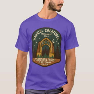 Hagrids Magische Kreaturen Motorrad-Abenteuer Patc T-Shirt