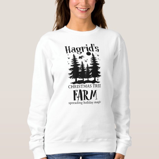 Hagrids Weihnachtsbaumfarm Sweatshirt (Vorderseite)
