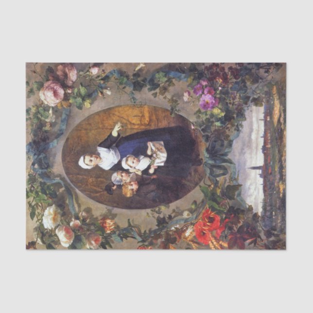 Hague Orphans von Sientje Mesdag-van Houten Seidenpapier (Vorderseite)