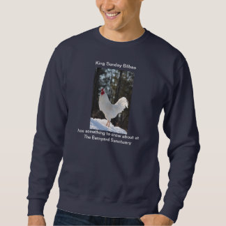 Hahn am Barnyard-Schongebiet Sweatshirt