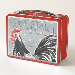 Hahn-Anruf III Metall Lunch Box