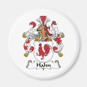 Hahn Familienwappen Magnet