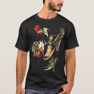 Hahn Gallerie Hühner Spielplatz Cockpit First T-Shirt