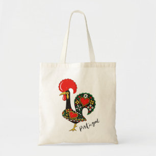 Hahn Galo de Barcelos Portuguese Tragetasche