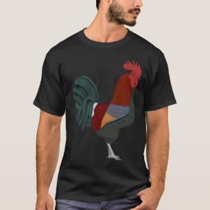 Hahn Huhn Vogel Vogel Vogelbeobachter Tierbiologe T-Shirt