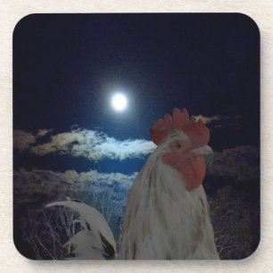 Hahn im Mondlicht, Untersetzer