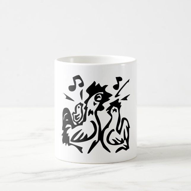Hahn Kaffeetasse (Mittel)