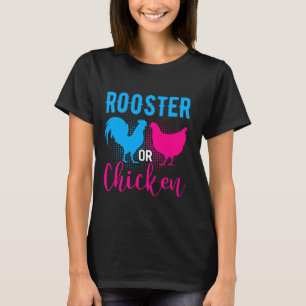 Hahn oder Hühner-Shirts Geschlecht-Shirt Lustiges  T-Shirt
