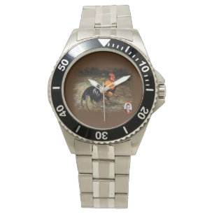 Hahn/Rooster/Gallisch Armbanduhr