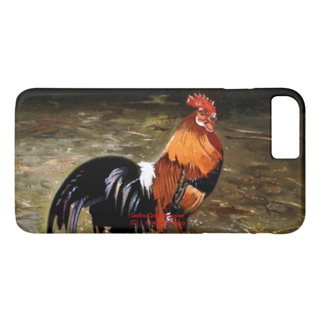 Hahn/Rooster/Gallisch Case-Mate iPhone Hülle (Rückseite (Horizontal))