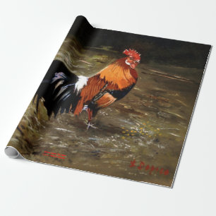 Hahn/Rooster/Gallisch Geschenkpapier
