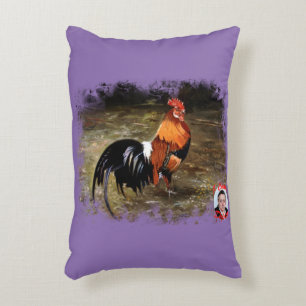 Hahn/Rooster/Gallisch Zierkissen