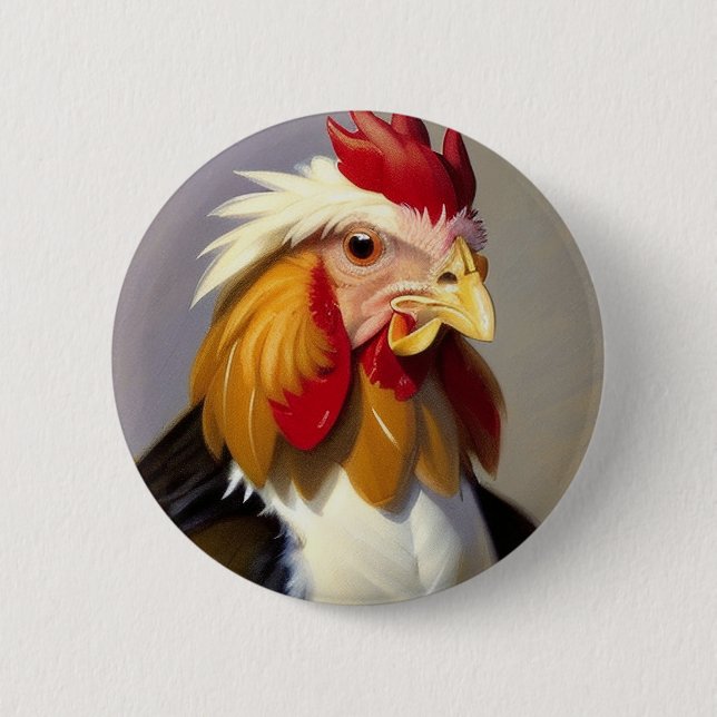 Hahn Shooster Button (Vorderseite)