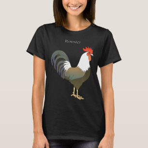 Hahn stolziert Hausgeflügel Clip Art T-Shirt