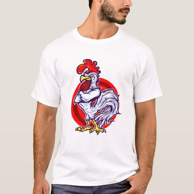 Hahn T-Shirt (Vorderseite)