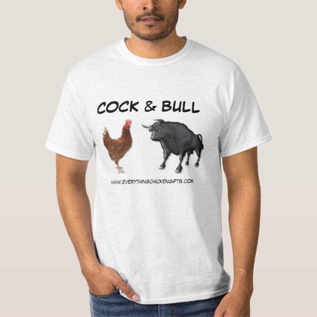 "HAHN u. BULL" unglaublich witzig t durch alles T-Shirt (Vorderseite)