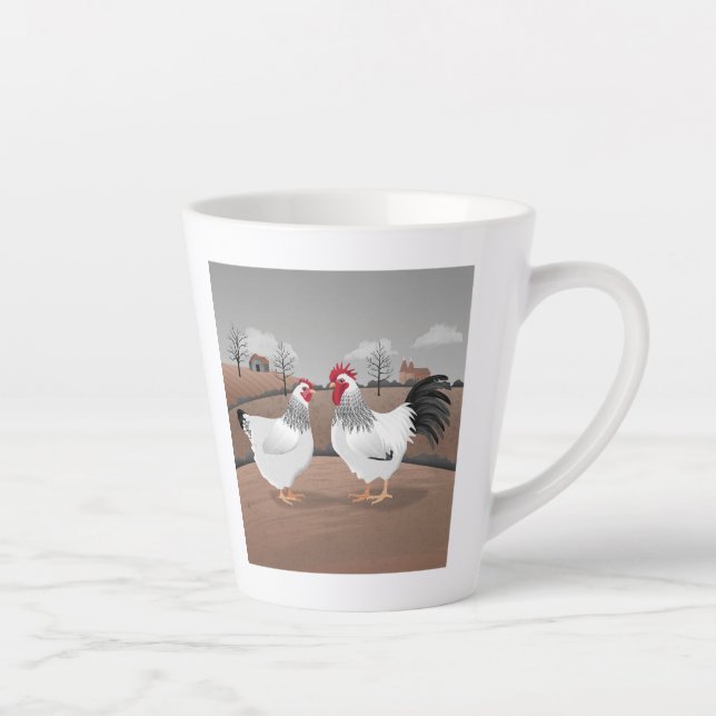 Hahn und Henne Milchtasse (Rechts)