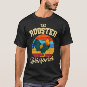 Hahn Whisperer Retro Vintage Hühnerfarm Geflügel T-Shirt
