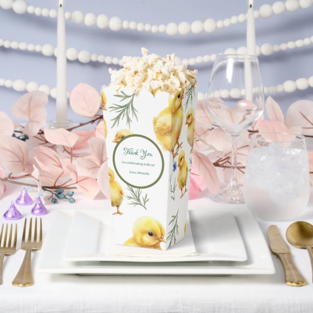 Hähnchen 1. Geburtstag Bauerntier Geburtstag Geschenkschachtel (Hochzeit)