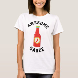Hähnchen Awesome Sauce Flasche T-Shirt