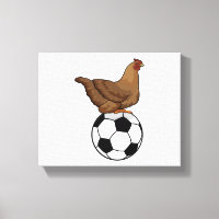 Hähnchen beim Fußball-Sport