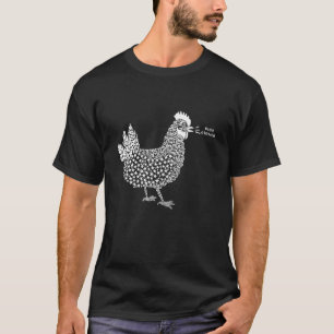 Hähnchen Buon Giorno für italienische Bauernmädche T-Shirt