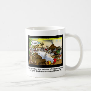 Hähnchen (Chickasaurus) T-Shirts Tasse