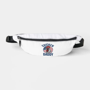 Hähnchen Daddy Hahn Vintage Patriotisches Shirt De Bauchtasche