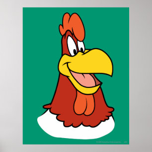 Hähnchen Foghorn Nahaufnahme Poster
