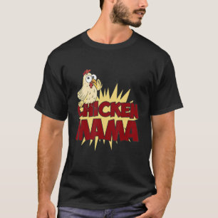 Hähnchen Mama Niedliches Tier Muttertier Hühnchen T-Shirt