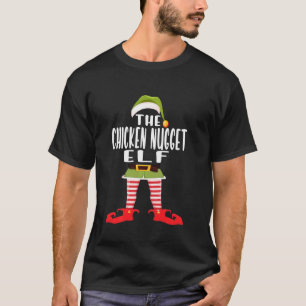 Hähnchen-Nugget-Elfen-Familien-Gruppen-Weihnachten T-Shirt