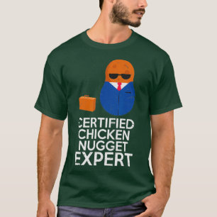 Hähnchen Nugget Food Pub Funny Bauer Landwirtschaf T-Shirt
