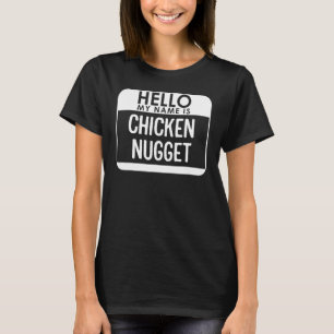 Hähnchen-Nugget-Kostüm Einfaches Letztes Halloween T-Shirt