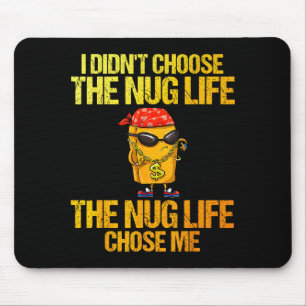 Hähnchen-Nugget-Kunst für Männer Frauen Kinder Häh Mousepad
