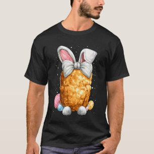 Hähnchen-Nugget-Nug-Osterhase-Eier-Hasenohren T-Shirt