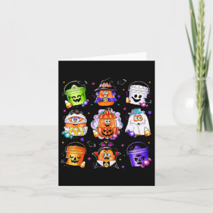 Hähnchen Nuggets Pumpkin Halloween 90er Vintagen 1 Karte