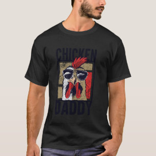 Hähnchen Papa - ein lustiges Design für jeden Hahn T-Shirt
