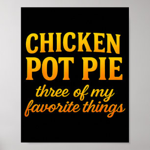 Hähnchen-Pot-Pie-Drei Meiner Lieblingssachen Lusti Poster