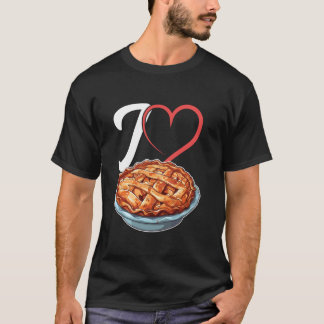 Hähnchen-Pot-Pie-Liebhaber Lustiger Spruch Farmer  T-Shirt