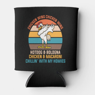 Hähnchen Wing Chicken Wing Hot Dog Bologna Song Da Dosenkühler