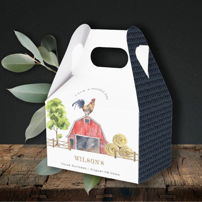 Hähnchenfarm Rotbarsch Kindergeburtstag Geschenkschachtel (Von Creator hochgeladen)