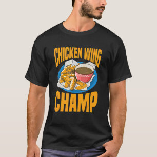 Hähnchenflügel Foodie Frittiert Fast Food Buffalo T-Shirt